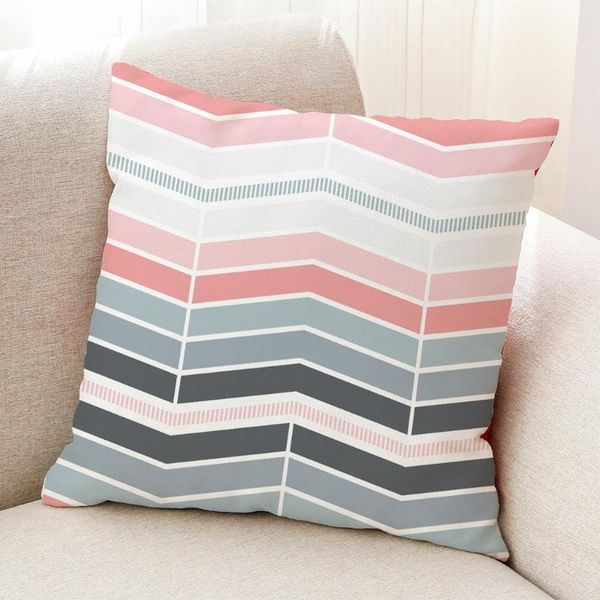 

simple geometric pillow case shaped pattern sofa car home decoration throw cushion cover household creation pillow covers