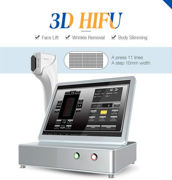 

2020 portable 3d hifu machine face lifting wrinkle removal facial machines fat reduction body slimming hifu machine#091