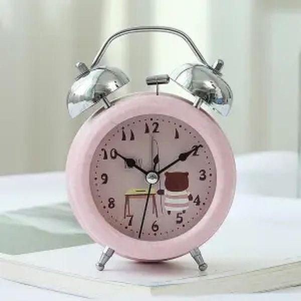

other clocks & accessories alarm clock student simple dormitory loud silent creative luminous children bedroom small