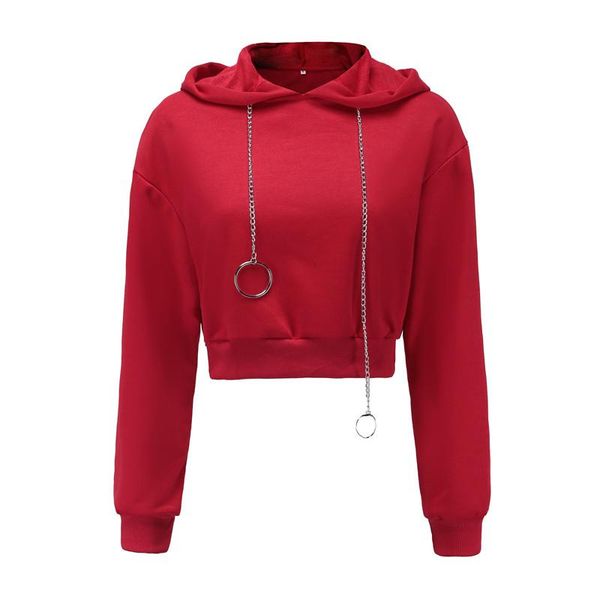 

women's hoodies & sweatshirts yitimoky hooded women 2021 casual solid black red batwing long sleeve autumn pullovers fashion harajuku h