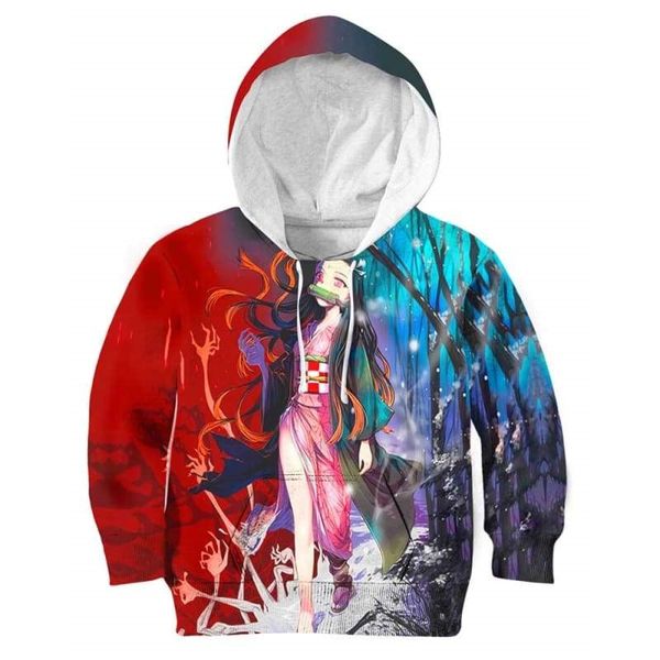 

red and blue pattern men is a 3d printed hoodie visual impact party punk goth round neck american sweatshirt hoodie, Black