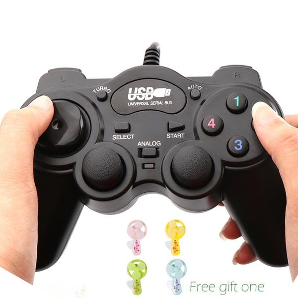 

game controllers & joysticks gamepad joystick usb 2.0 controller wired joypad gamepads player for pc lapcomputer sent a gift