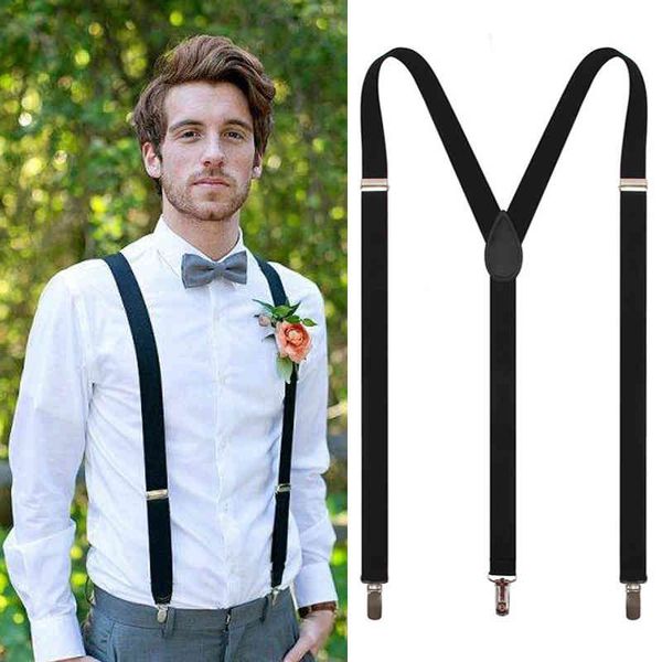 

men and women braces 15cm 25 cm wide slip-proof suspenders, Black;white