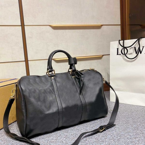 

men women designer travel bags new print large capacity travel bag women fashion shoulder bags luxury lady handbag women's bag, Black