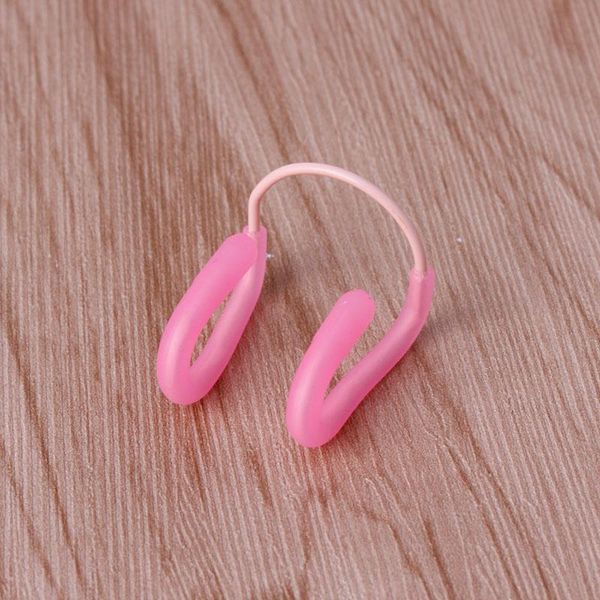 

nose clip universal swim training waterproof soft silicone swimming plug y51d