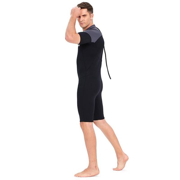 

3mm short sleeve rescue warm men's korean diving snorkeling suit wetsuit