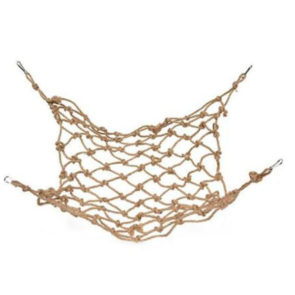 

other bird supplies parrot birds climbing net swing ladder chew toy wooden cotton hanging rope pet cage toys