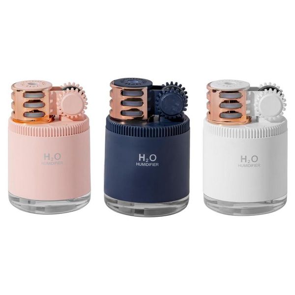 

humidifiers air diffuser 260ml humidifier wireless purifier cool mist maker home office with lamp light