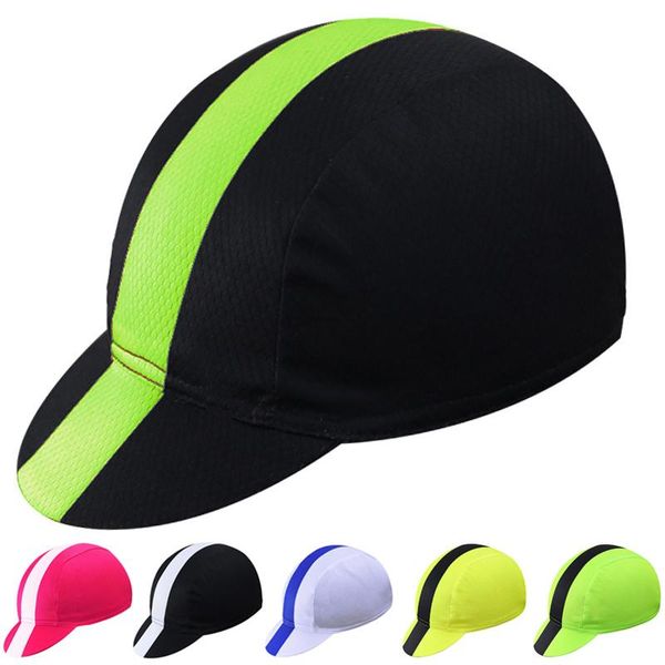 

cycling caps & masks grsrxx headband hats 11 colors outdoor sport universal type cap sun prevention headwear anti-sweat, Black