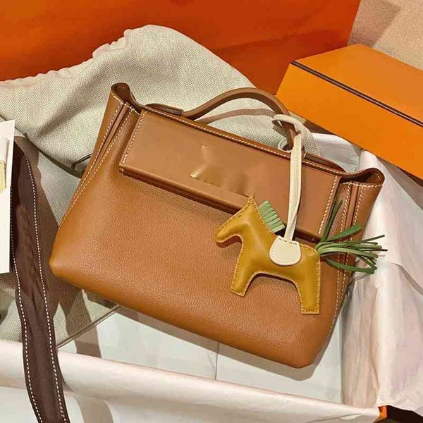 

luxury handbags and storage h designer 2021 new dumpling kelys mini head leather wing cross shoulder double women's bag