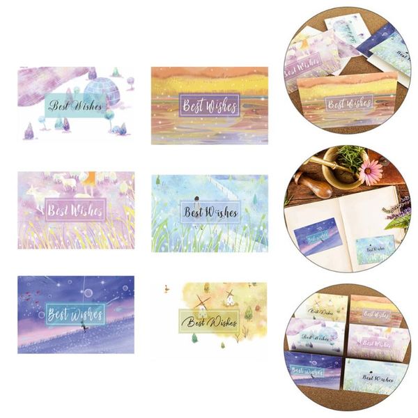 

greeting cards 12pcs decorative colorful wedding blank
