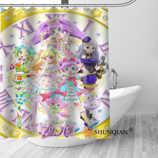 

shower curtains pripara shion and sophie bath curtain 100% polyester fabric bathroom beautiful decor print your picture