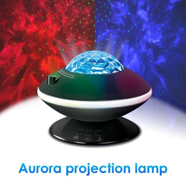 

book lights colorful projector remote control music player 4w led starry sky ambient night light for kids bedroom