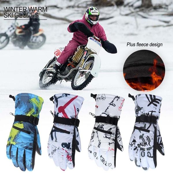 

ski gloves winter heat glove waterproof windproof snowboard for skiing cycling outdoor sports men touchscreen
