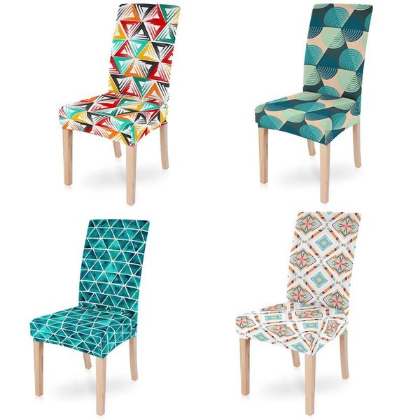 

chair covers sell geometric chairs cover stretch dining slipcovers spandex polyester simple style protector for home room