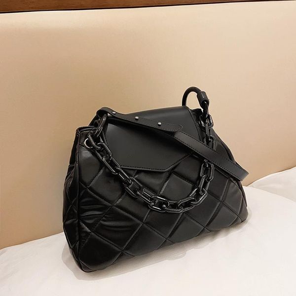 

evening bags high-quality messenger bag female western style shoulder 2021 wave winter simple diamond small