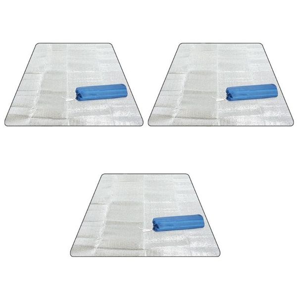 

camping mat tent mattress waterproof aluminum foil foldable eva picnic beach pad