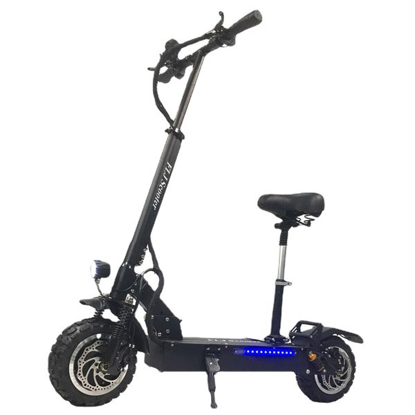 

flj t113 60v/3200w dual motor electric scooter with most strong power dual engines 11inch off road tire lg battery kick scooters
