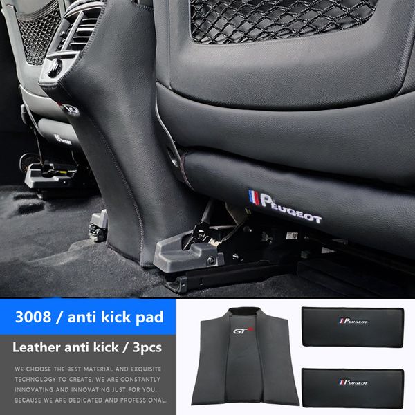 

suitable for peugeot new 3008 5008 leather anti kick pad