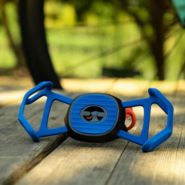 

cell phone mounts & holders silicone mobile holder for bicycle cycling navigation anti-shake and stable computer stand