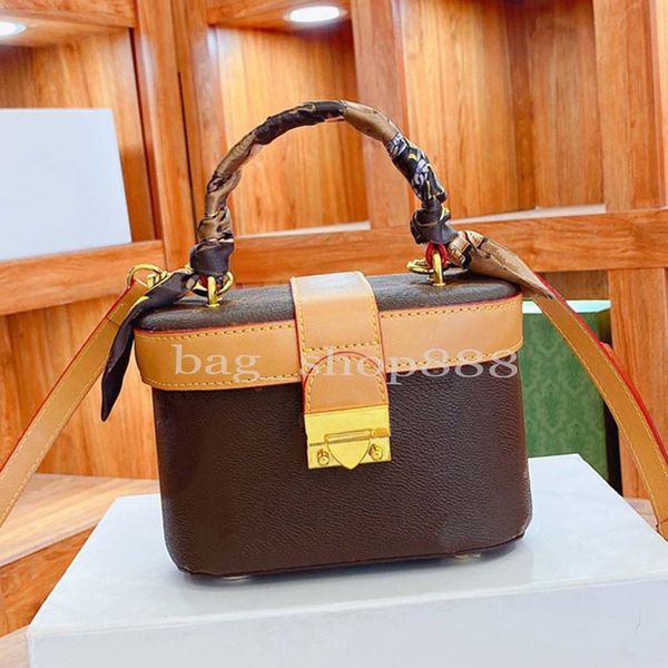 

high-quality designer bags cosmetic bag ladies shoulder handbag wallet colorful inner clips multi-function large-capacity 09