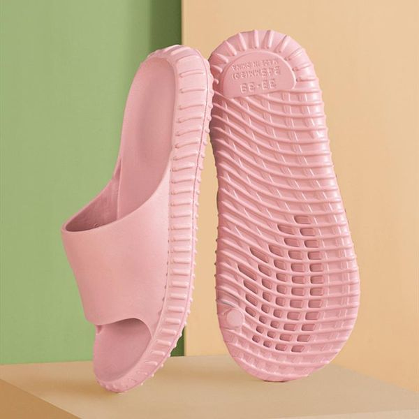 

slippers house bath anti-slip women summer soft sole eva lovers flat shoes lightweight men home ladies slides, Black