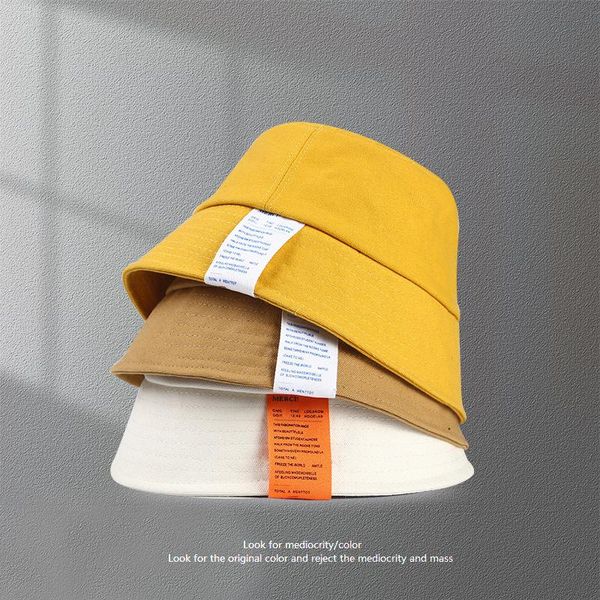 

wide brim hats product fashion fisherman hat female spring and summer outdoor small bucket letter patch sunshade sun, Blue;gray