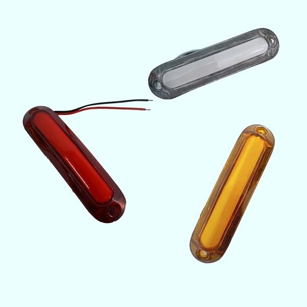 

emergency lights 5pcs universal warning light 6led rear trailer 12v-24v truck lorry side signals