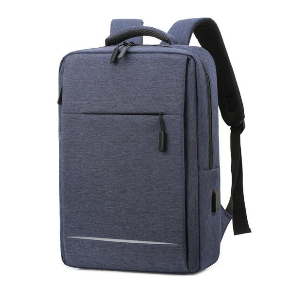 

2021 new men's business backpack large capacity leisure travel backpack multifunctional usb charging student school bag