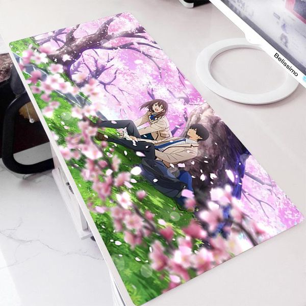 

mouse pads & wrist rests anime pad gaming gamer keyboards accessories computer table desk mat big mousepepad i want to eat your pancreas