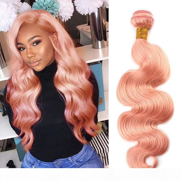 

pink brazilian extensions body wave unprocessed virgin human bundles double weft 3 or 4pcs lot bella hair, Black