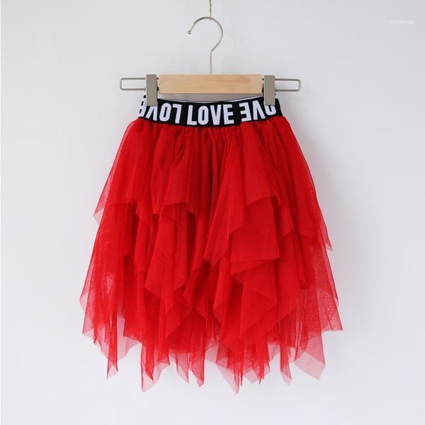 

skirts party princess toddler skirt girls tutu baby layered children bottoms solid mesh letter 3 to 12 yrs1, Blue