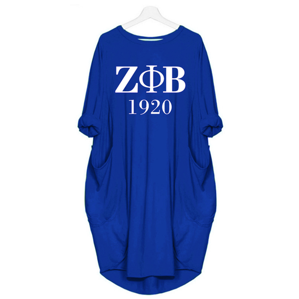 

women's t-shirt round neck middle sleeve printing loose medium length sorority green pink zpb 1920, White