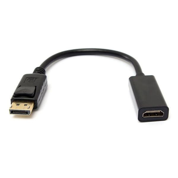 

audio cables & connectors dp display port male to female cable converter adapter