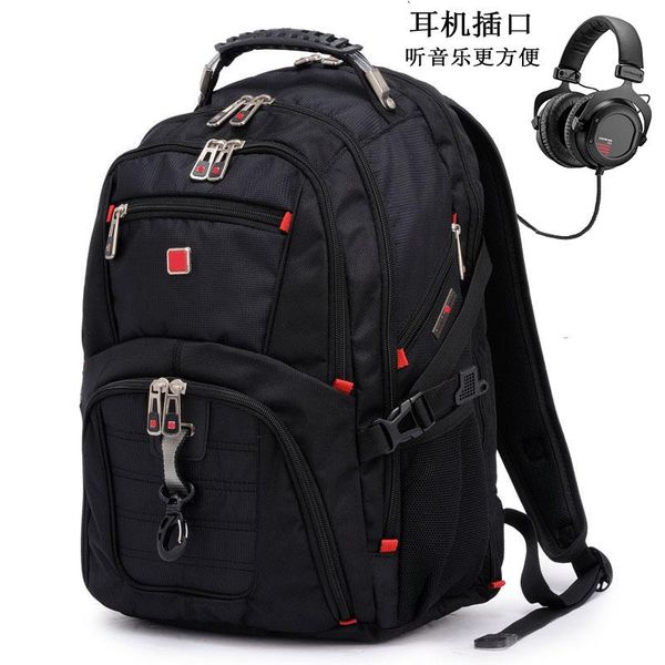 

backpack wholesale saber men's 17-inch lapcomputer bag oxford cloth schoolbag
