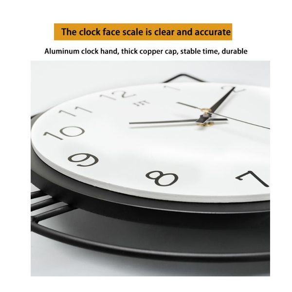 

wall clocks simple clock fashion creative living room european modern home decorationquartz electronics silent