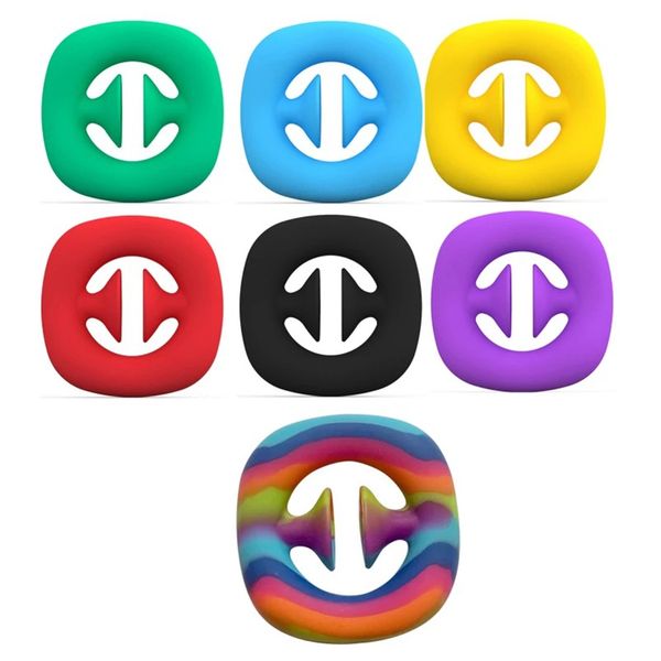 

snapperz unzip toys fidget toy grip ring sensory toy autism stress reliever kids antistresse toy train strength party favor wwa174