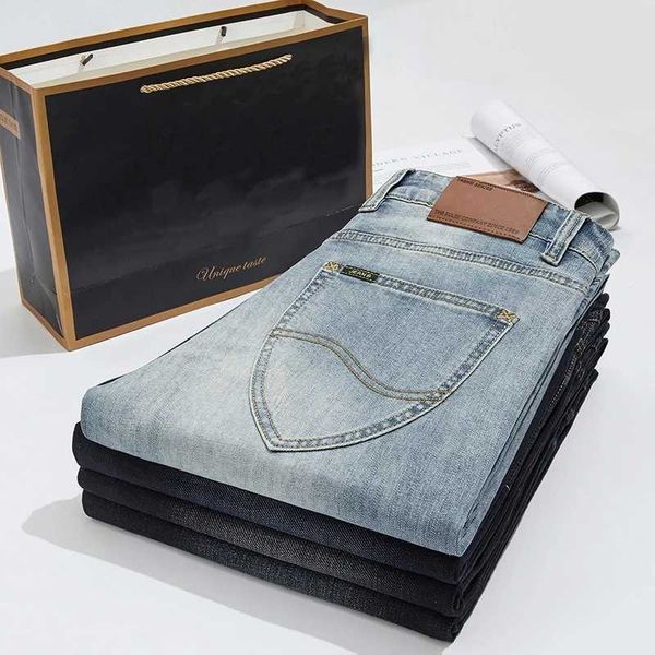 

men's tight jeans, classic fashion, black, blue, gray, size 28-40, new series