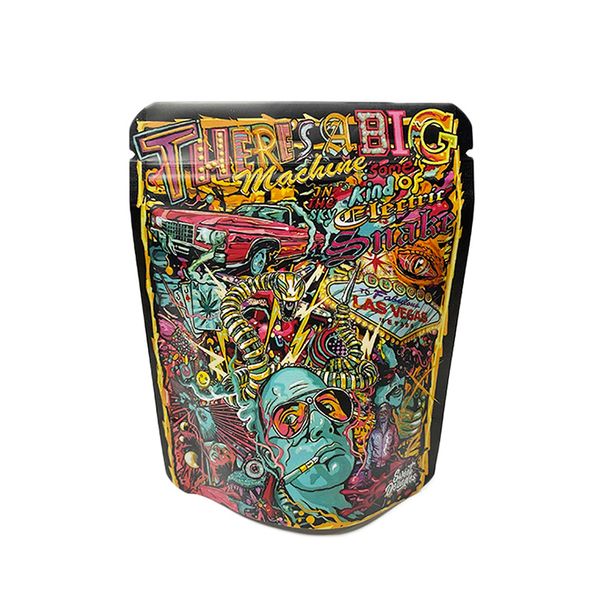 

sweet decades mylar bags vegas trip smell proof resealable ziplocks heat sealable food storage bag 3.5g 4*5 inch