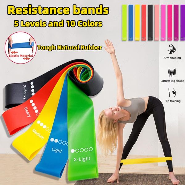 

resistance bands fitness rubber for elastic sport bodybuilding band