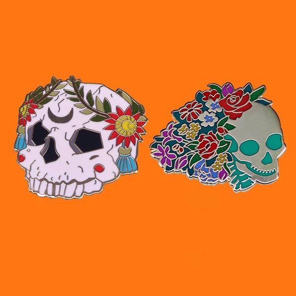 

pins, brooches beautiful art enamel pins funny metal cartoon brooch backpack hat bag collar lapel badges men women fashion jewelry gifts, Gray