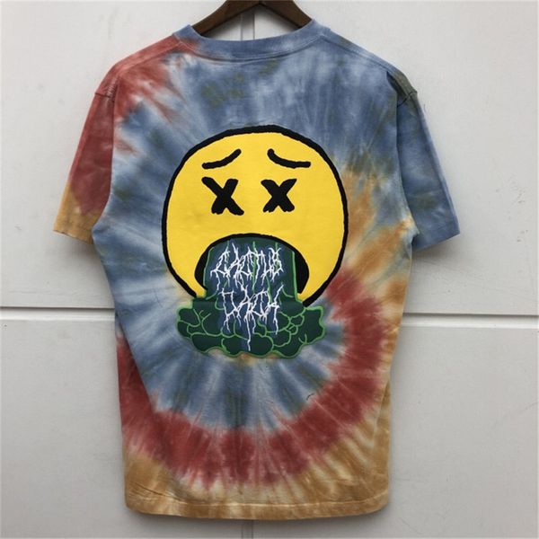

2021 new de vero astroworld hip hop estilo engraado expresso tipo impresso t-shirts homens algodo kanye travis scott solto tie-tingido t 9la, White