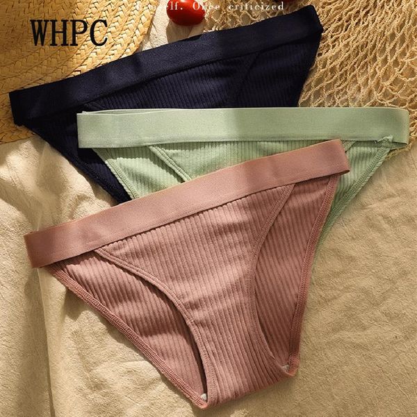 

women's panties whpc cotton bikinis for women fashion womens underwear low-waist lingerie ladies intimate slip femme, Black;pink