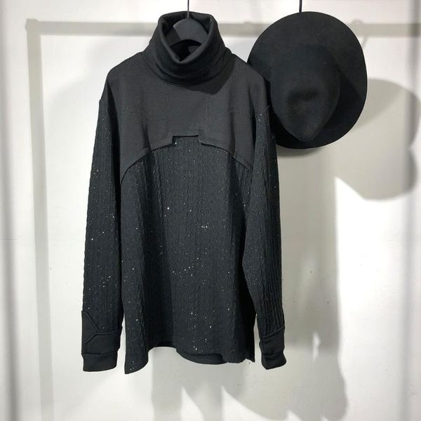 

men's hoodies & sweatshirts seak men spring autumn high street wear hip hop bottoming shirt, Black
