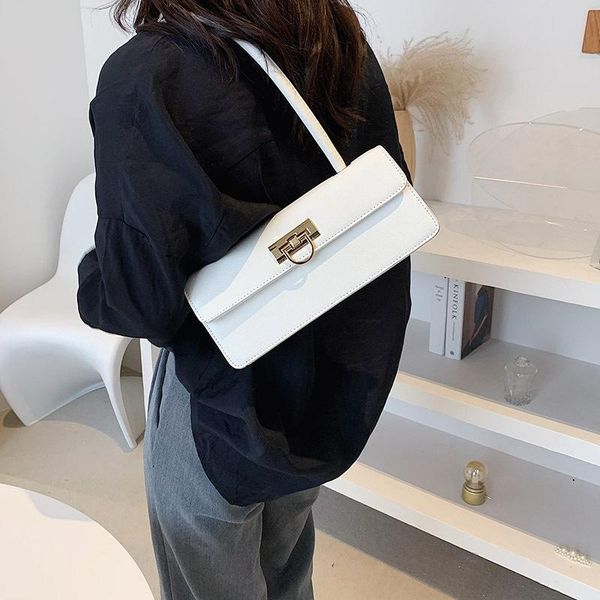 

evening bags designer ins flap for women 2021 trend pu leather handbags clutch small tote bag ladies shoulder black underarm