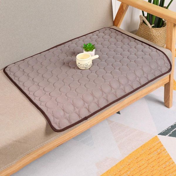 

kennels & pens summer dog cooling mats blanket ice bed portable tour camping yoga sleeping massage washable pet supplies
