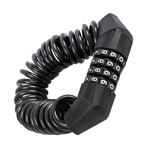 

bike locks 1pc coded lock rustproof 4-digit waterproof padlock