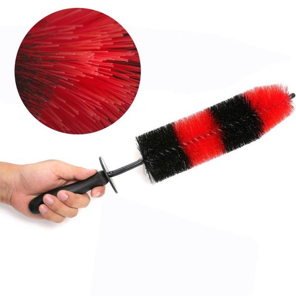 

car sponge master wheel brush easy reach and rim detailing 45cm long soft bristle tire detail