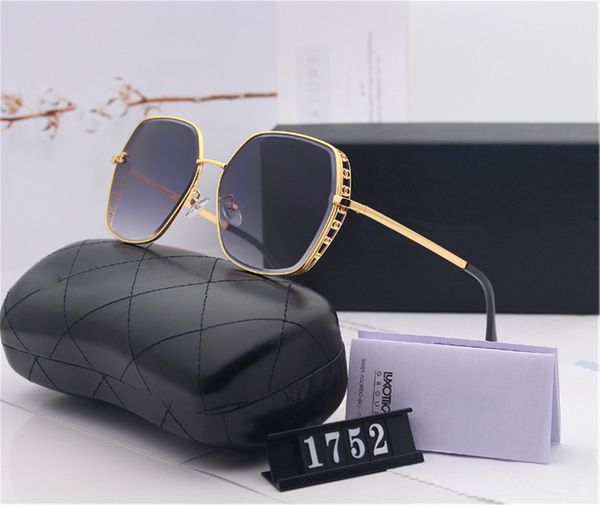 

fashion crystal sunglasses summer anti-uv polarizing lens c sunglasses classic brand female sunglasses with brand box, White;black