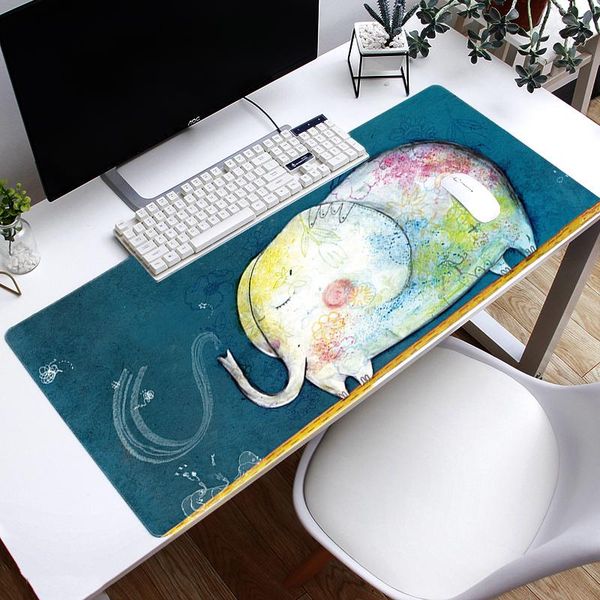 

mouse pads & wrist rests sell well gaming pad cute animal design mousepad game gamer keyboard mat office decoration table 90*40cm